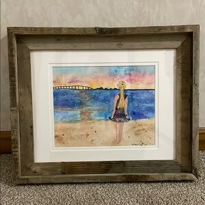 Estero Island Sanibel Florida Watercolor Painting